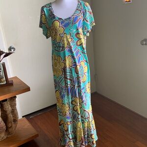 One papaya floral dress size 1x